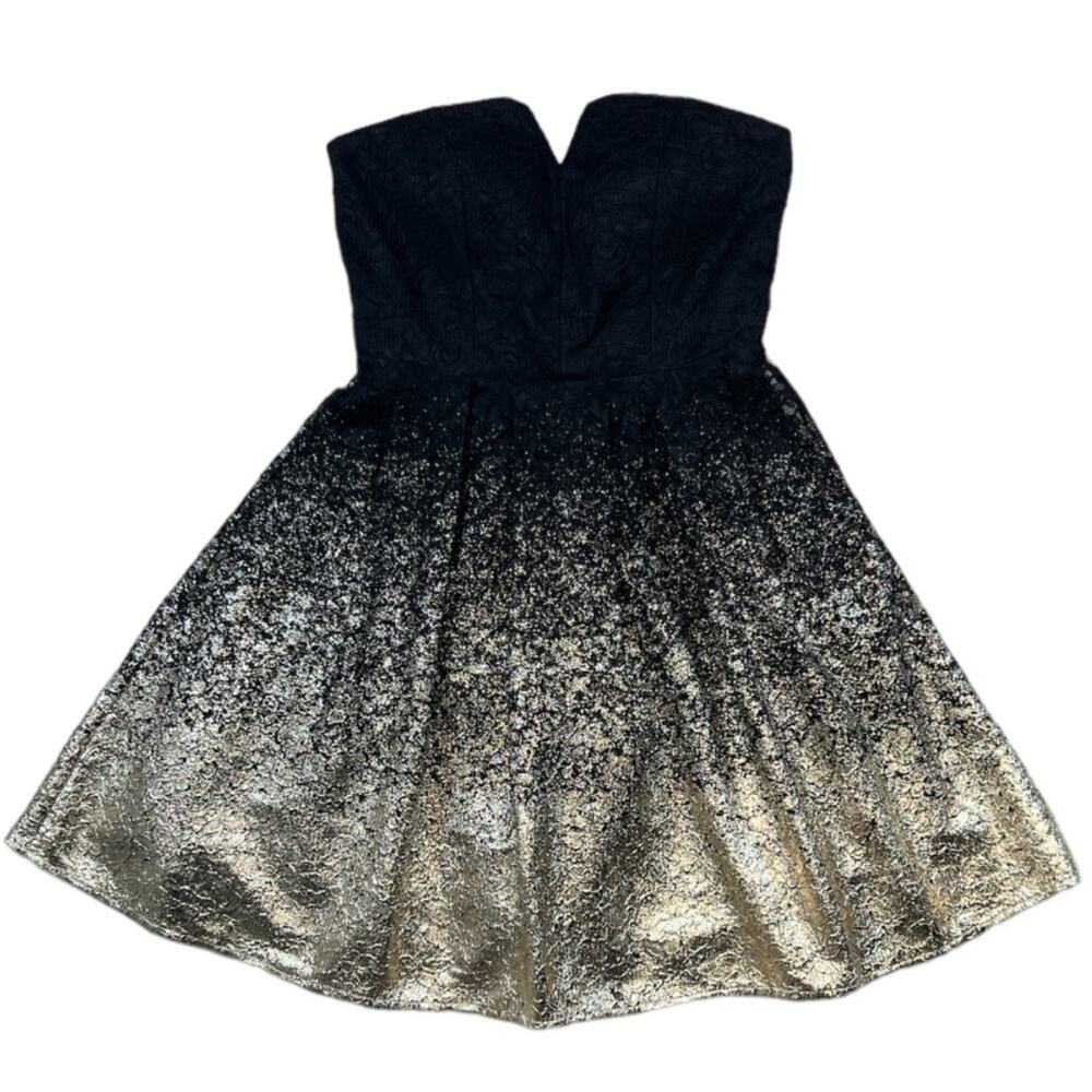 Windsor Black and Gold Dress | Size 5/6